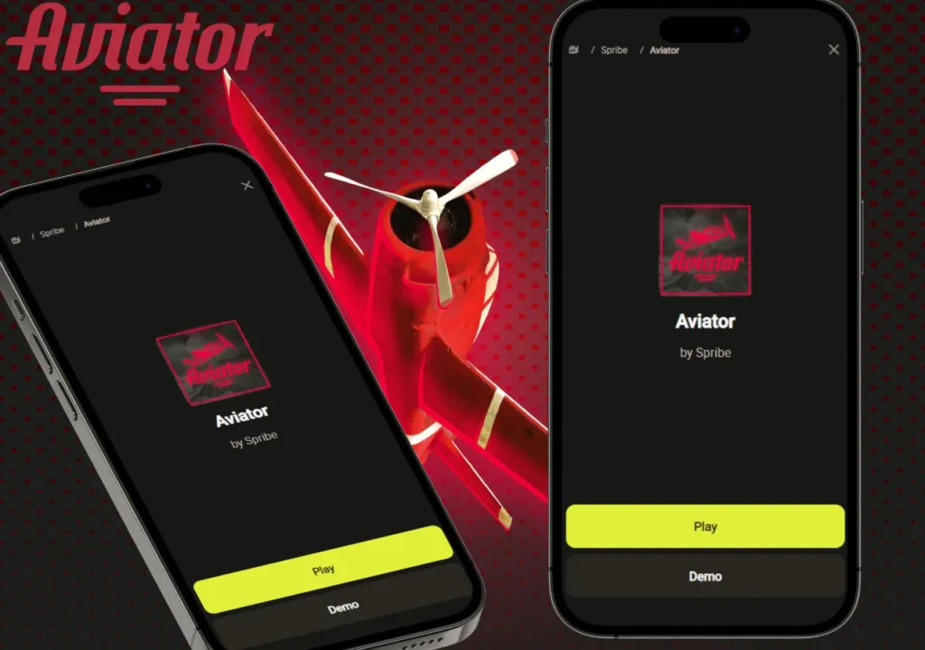 Jugar a Aviator en una aplicación móvil